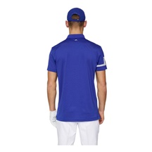 J.Lindeberg Heath Strike Herren Poloshirt, clematis blue
