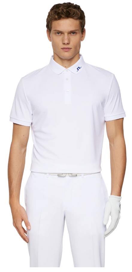 J.Lindeberg KV Print Herren Poloshirt, tour tiger clematis