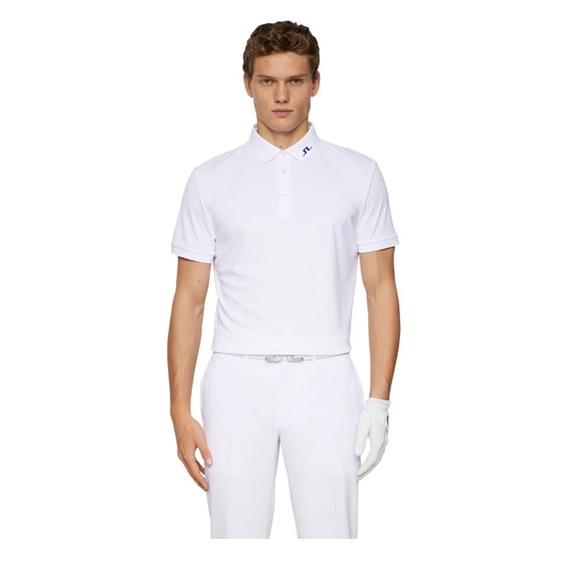 J.Lindeberg KV Print Herren Poloshirt, tour tiger clematis