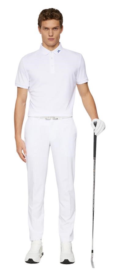 J.Lindeberg KV Print Herren Poloshirt, tour tiger clematis