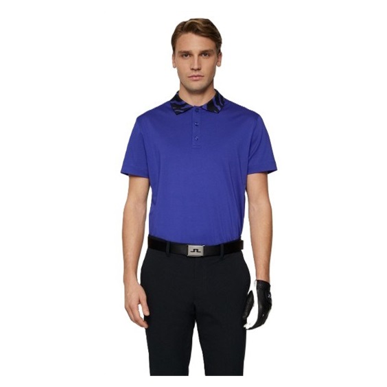 J.Lindeberg Karter Herren Poloshirt, clematis blue