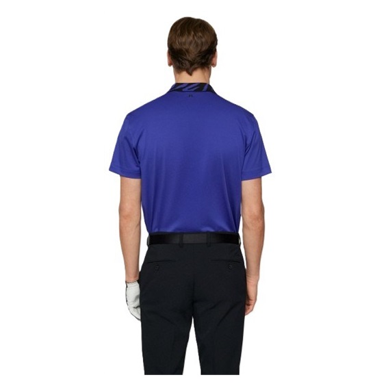 J.Lindeberg Karter Herren Poloshirt, clematis blue