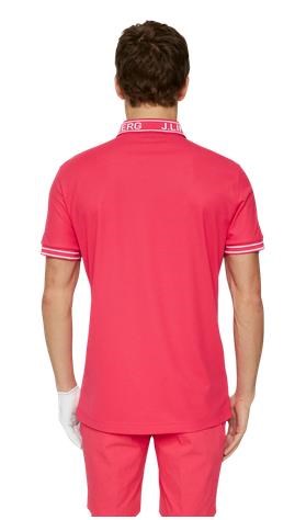 J.Lindeberg Austin Herren Poloshirt, azalea