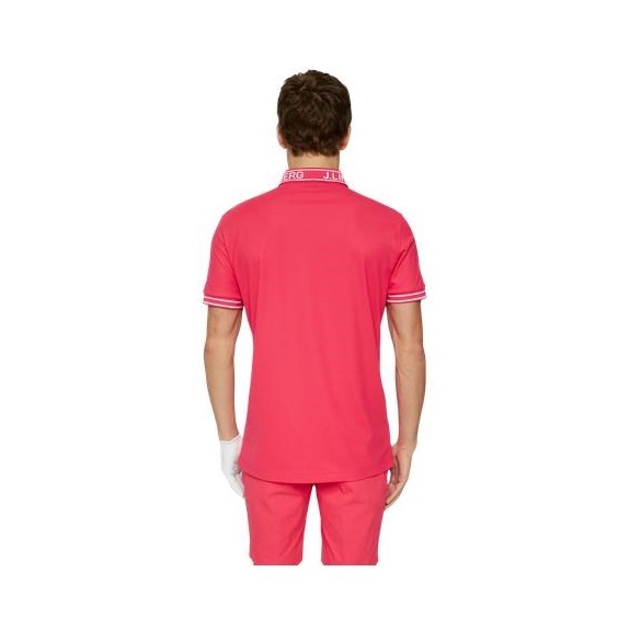 J.Lindeberg Austin Herren Poloshirt, azalea