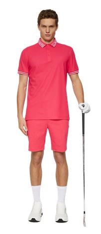 J.Lindeberg Austin Herren Poloshirt, azalea