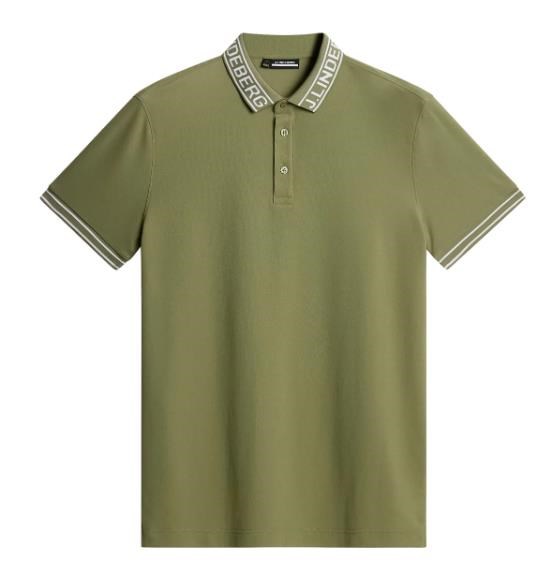 J.Lindeberg Austin Herren Poloshirt, oil green