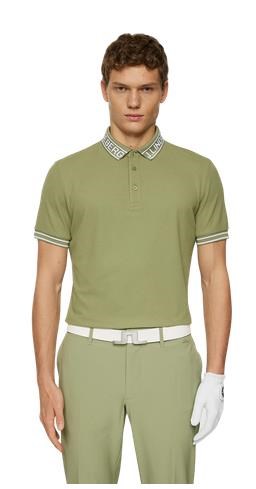 J.Lindeberg Austin Herren Poloshirt, oil green