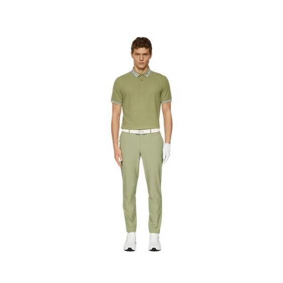 J.Lindeberg Austin Herren Poloshirt, oil green