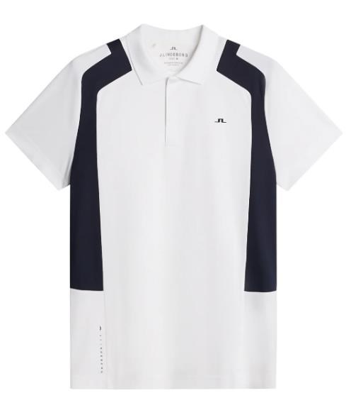 J.Lindeberg Legacy Herren Poloshirt, weiss