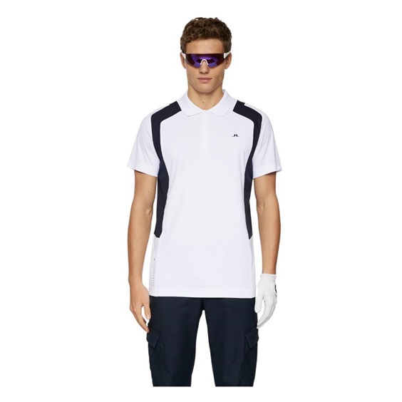 J.Lindeberg Legacy Herren Poloshirt, weiss