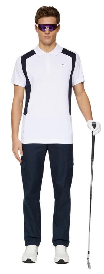 J.Lindeberg Legacy Herren Poloshirt, weiss
