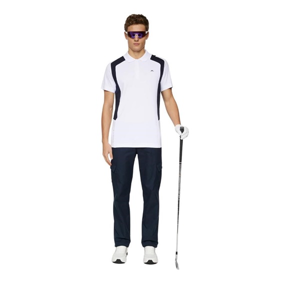 J.Lindeberg Legacy Herren Poloshirt, weiss
