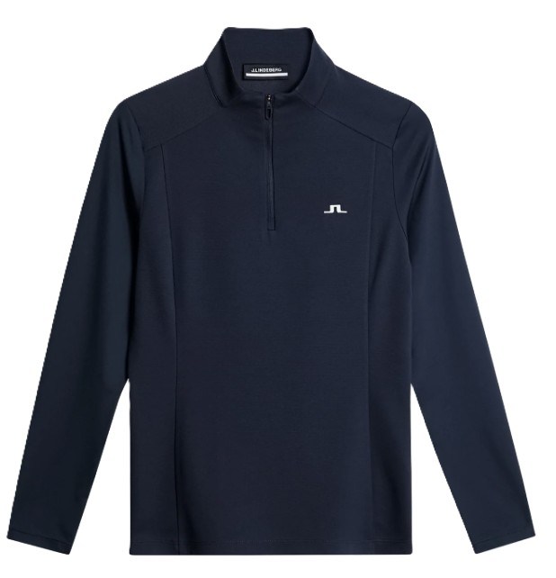 J.Lindeberg Cindy Quarter Zip Mid  layer Damen Sweatshirt, dunkelblau