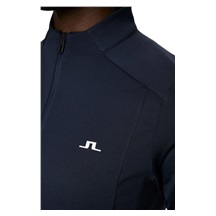 J.Lindeberg Cindy Quarter Zip Mid  layer Damen Sweatshirt, dunkelblau