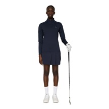 J.Lindeberg Cindy Quarter Zip Mid  layer Damen Sweatshirt, dunkelblau