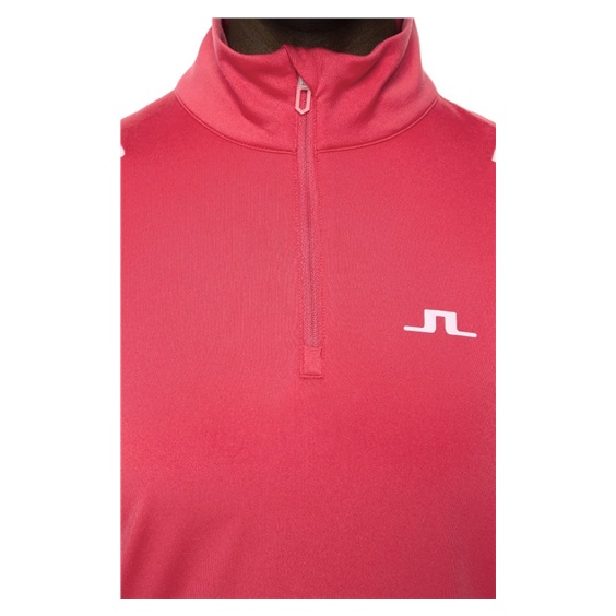 J.Lindeberg Mae Quarter Zip Mid layer Damen Sweatshirt, azalea