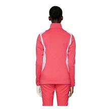 J.Lindeberg Mae Quarter Zip Mid layer Damen Sweatshirt, azalea