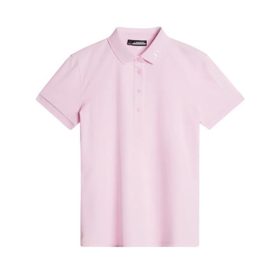 J.Lindeberg Tour Tech Poloshirt, rosa