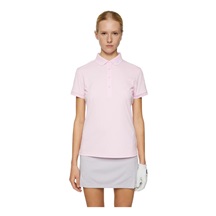 J.Lindeberg Tour Tech Poloshirt, rosa