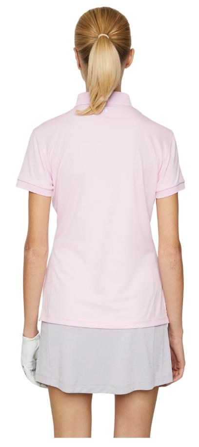 J.Lindeberg Tour Tech Poloshirt, rosa