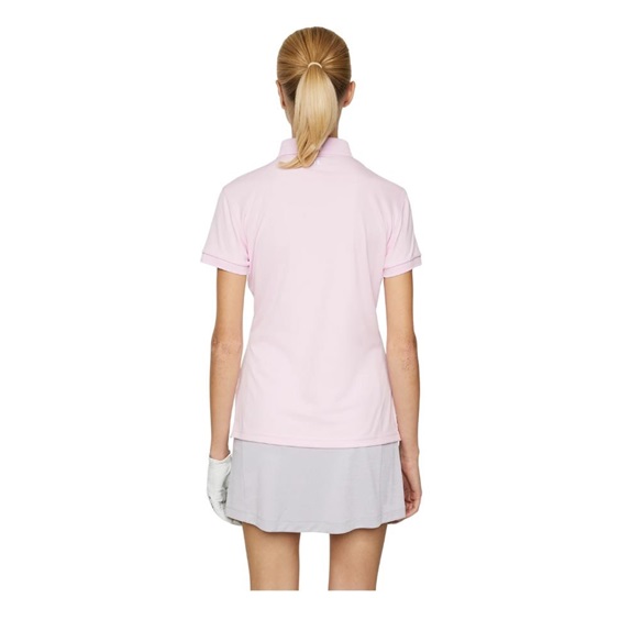 J.Lindeberg Tour Tech Poloshirt, rosa