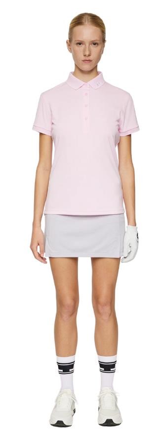 J.Lindeberg Tour Tech Poloshirt, rosa
