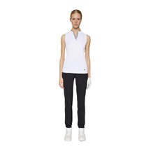 J.Lindeberg Leya Sleeveless Damen Poloshirt, weiss