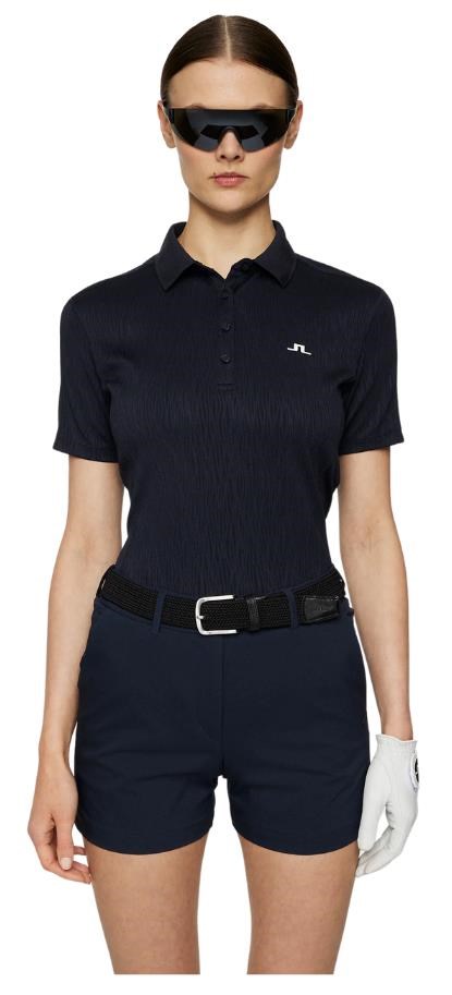 J.Lindeberg Izara Damen Poloshirt, dunkelblau