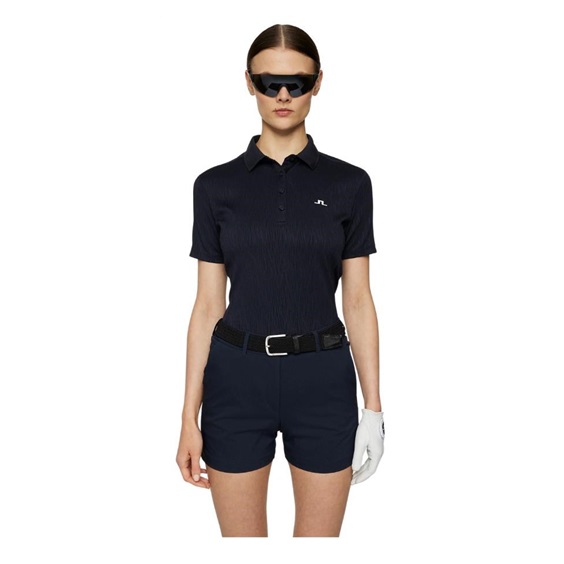 J.Lindeberg Izara Damen Poloshirt, dunkelblau