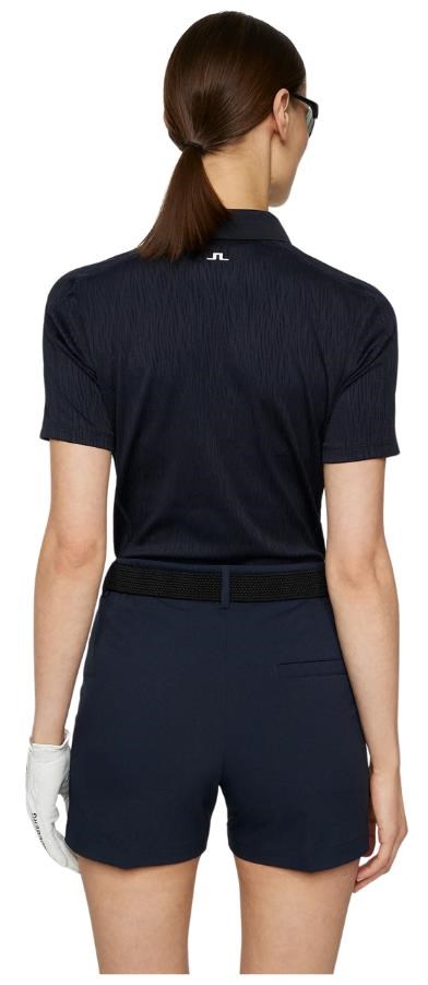 J.Lindeberg Izara Damen Poloshirt, dunkelblau