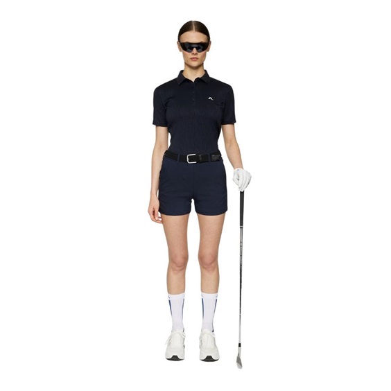 J.Lindeberg Izara Damen Poloshirt, dunkelblau
