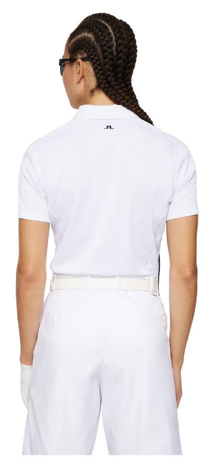 J.Lindeberg Izara Damen Poloshirt, weiss