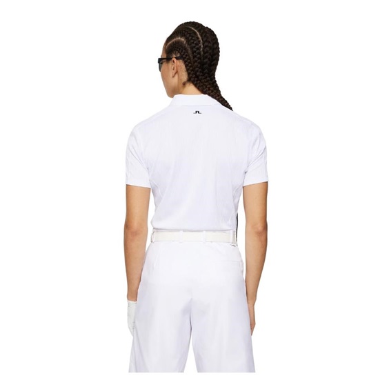 J.Lindeberg Izara Damen Poloshirt, weiss
