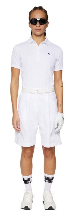J.Lindeberg Izara Damen Poloshirt, weiss