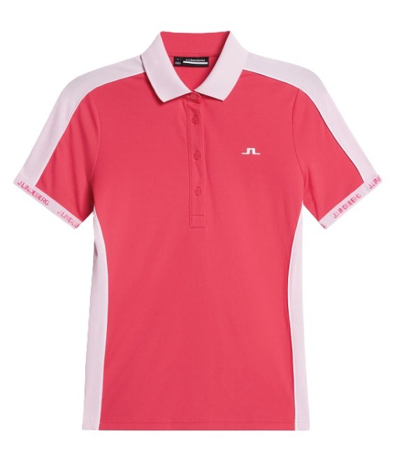 J.Lindeberg Demi Damen Poloshirt, azalea