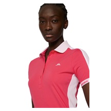 J.Lindeberg Demi Damen Poloshirt, azalea