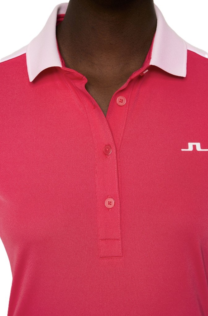 J.Lindeberg Demi Damen Poloshirt, azalea