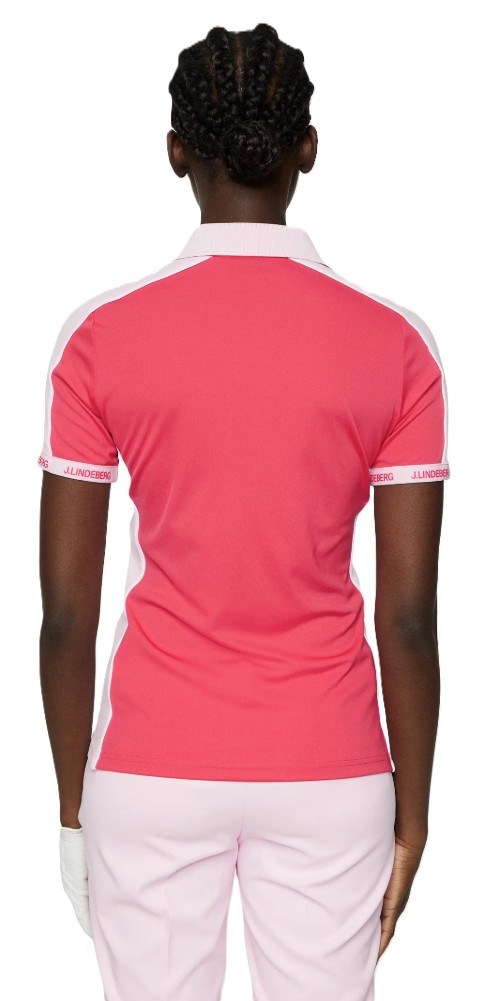 J.Lindeberg Demi Damen Poloshirt, azalea