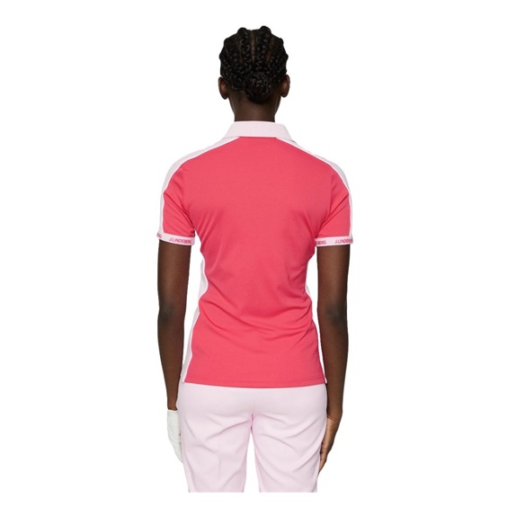 J.Lindeberg Demi Damen Poloshirt, azalea