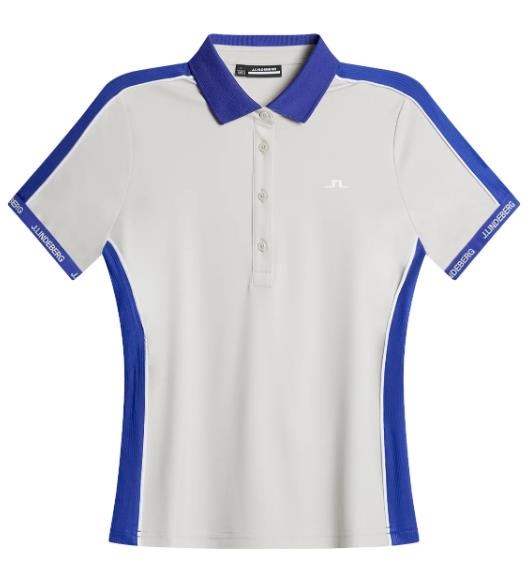 J.Lindeberg Demi Damen Poloshirt, moonbeam