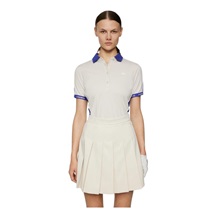 J.Lindeberg Demi Damen Poloshirt, moonbeam