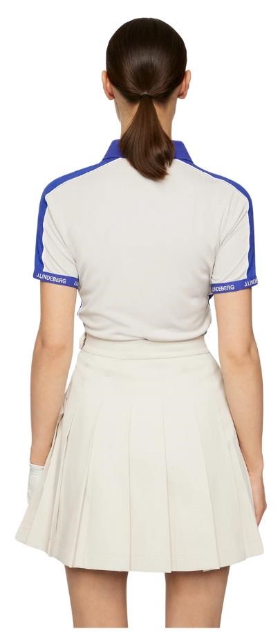 J.Lindeberg Demi Damen Poloshirt, moonbeam