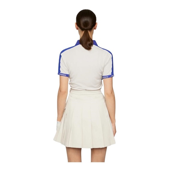J.Lindeberg Demi Damen Poloshirt, moonbeam