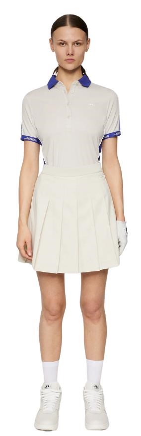 J.Lindeberg Demi Damen Poloshirt, moonbeam