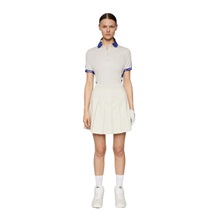 J.Lindeberg Demi Damen Poloshirt, moonbeam