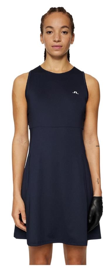 J.Lindeberg Cora Damen Golfkleid, dunkelblau
