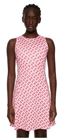 J.Lindeberg Cora Damen Golfkleid, geo pink