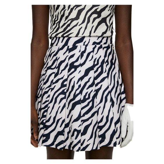 J.Lindeberg Adina Print Golfrock, tour tiger moonbeam