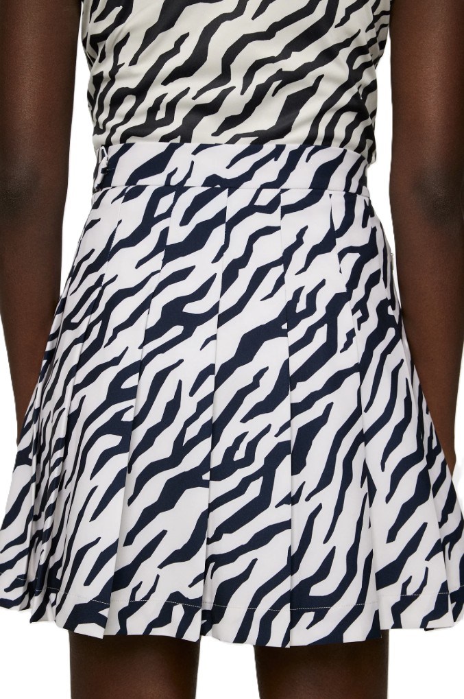 J.Lindeberg Adina Print Golfrock, tour tiger moonbeam