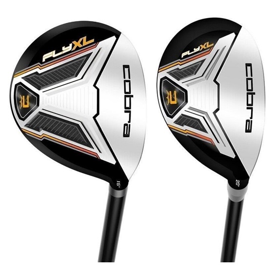 Cobra Fly XL Black Gold Herren Golfset, Graphit, LH + Cartbag